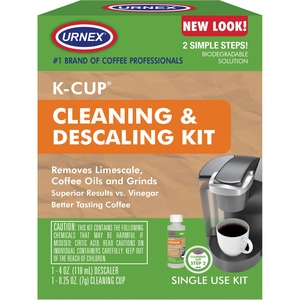 Urnex Urnex Single Brewer Cleaning Kit - For Coffee Maker - 0.25 oz - Biodegradable, Phosphate-free, Odorless - 5 / Box - Green