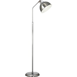 OttLite Covington LED Floor Lamp - 60" Height - 10" Width - 8.50 W LED Bulb - Brushed Nickel, Plated - Adjustable Shade, Adjustable Height, ClearSun LED, Energy Saving - 800 l