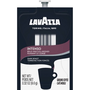 Lavazza Intenso Dark Roast Coffee Freshpacks - Compatible with Mars Single-serve - Intenso, Smoky, Caramel - Dark - 0.3 oz - 85 / Each