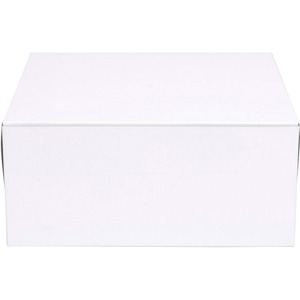 SCT Standard Bakery Boxes - External Dimensions: 9" Width x 4" Depth x 9" Height - Standard Duty - Paperboard - White - For Storage, Transportation, Bakery - 200 / Carton