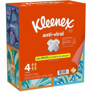 Kleenex Anti-viral Facial Tissue