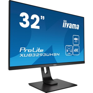 iiyama ProLite XUB3293UHSN 31.5inch 4K UHD LED LCD Monitor - 16:9 - Matte Black