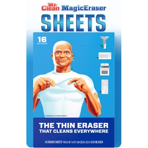 Mr. Clean Mr. Clean Magic Eraser Sheets - 16/Pack - White