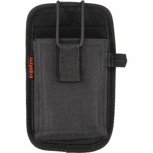 Ergodyne Squids 5544 Carrying Case (Holster) Bar Code Scanner, Mobile Computer, Cell Phone - Black - Drop Resistant, Abrasion Resistant, Scratch Resistant, Scratch Proof - Pol