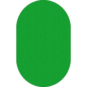 Flagship Carpets Classic Solid Color 12' Oval Rug