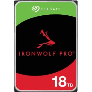 Seagate IronWolf Pro ST18000NT001 18 TB Hard Drive - 3.5inch Internal - SATA SATA/600 - Conventional Magnetic Recording CMR Method - Server, Workstation Device Supp