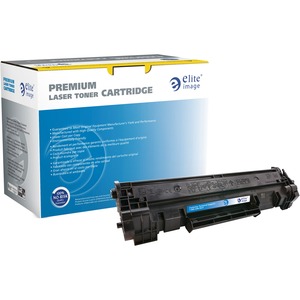 Elite Image Remanufactured Standard Yield Laser Toner Cartridge - Alternative for HP 48A - Black - 1 Each - 1000 Pages