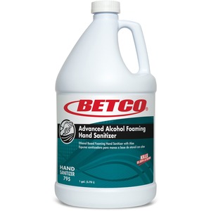Betco Clario Hand Sanitizer Foam Refill - Citrus Scent - 1 gal (3.8 L) - Kill Germs - Hand, Skin - Moisturizing - Light Blue - Anti-irritant, Non-drying, Non-sticky, Residue-f