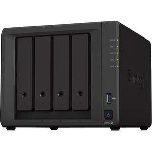 Synology DiskStation DS923plus 4 x Total Bays SAN/NAS Storage System - AMD Ryzen R1600 Dual-core 2 Core 2.60 GHz - 4 GB RAM - DDR4 SDRAM Desktop - 54 TB Supported HDD