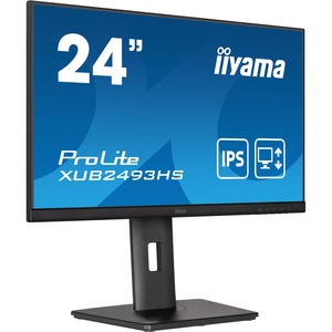 iiyama ProLite XUB2493HS-B5 23.8inch Full HD LED LCD Monitor - 16:9 - Matte Black