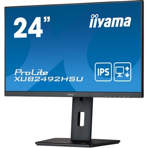 iiyama ProLite XUB2492HSU-B5 23.8inch Full HD LED LCD Monitor - 16:9 - Matte Black