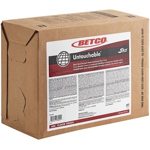 Betco Untouchable With SRT Floor Finish - 640 fl oz (20 quart) - Mild Scent - 1 Each - Self-sealing, Non-scuffing, Scuff Resistant, Low Odor, Black Mark Resistant, Durable, De