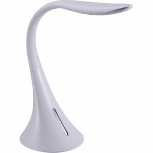 Bostitch Modern Desk Lamp - 8 W LED Bulb - USB Charging, Dimmable, Color Temperature Setting, Adjustable Brightness, Flicker-free, Glare-free Light, Flexible, Touch Sensitive