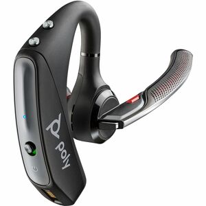 Poly Voyager 5200 UC USB-A Bluetooth Headset +BT700 Adapter - Google Assistant, Siri - Mono - Wireless - Bluetooth - 98.4 ft - 32 Ohm - 100 Hz - 20 kHz - Over-the-ear, Earbud