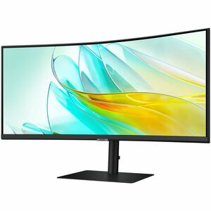 Samsung ViewFinity S6 S34C652UAU 34inch Class UW-QHD Curved Screen LED Monitor - 21:9 - Black