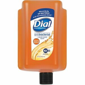 Dial Versa Gold Liquid Hand Soap - For Dry Skin - 15 fl oz (443.6 mL) - Bacteria Remover - Hand - Moisturizing - Antibacterial - Gold - 1 Each