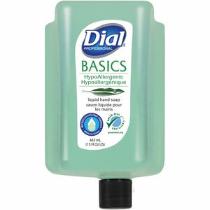 Dial Versa Basics Liquid Hand Soap - 15 fl oz (443.6 mL) - Bottle Dispenser - Hand - Green - 1 Each