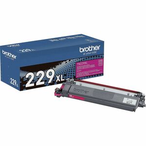 Brother Genuine TN229XLM High-yield Magenta Toner Cartridge - Laser - Magenta - High Yield - 2,300 Pages - 1 Each