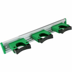 Unger Hang Ups Pole Holders - Green, Black - Rubber Grip - 5 / Carton