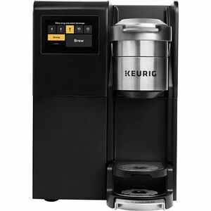 Keurig K-3500 Single-Serve Commercial Coffee Maker with Premium Merchandiser - Single-serve - K-Cup Pod/Capsule Brand - Black, Silver - Plastic, Metal Body
