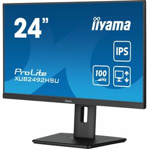 iiyama ProLite XUB2492HSU-B6 24inch Class Full HD LED Monitor - 16:9 - Matte Black