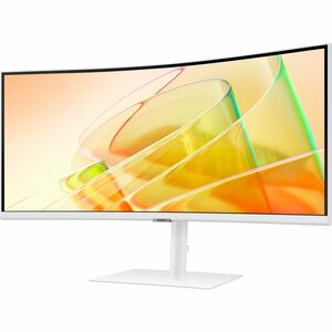 Samsung ViewFinity S6 S34C650TAU 34inch Class UW-QHD Curved Screen LCD Monitor - 21:9 - Warm White