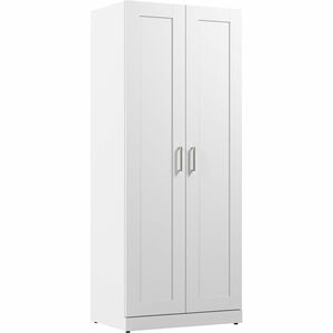 Bush Business Furniture Hampton Heights 30W Tall Storage Cabinet with Doors and Shelves - 72 Height x 29" Width x 19 Depth - 2 Door(s) - 5 Shelve(s) - 4 Adjustable Shelf(ves)