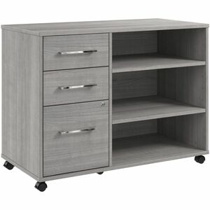 Bush Business Furniture Hustle Office Storage Cabinet with Wheels