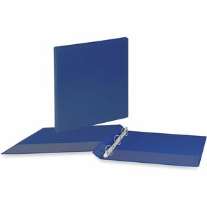 Universal Slant D-Ring View Binder, 3 Rings, 1.5" Capacity, 11 x 8.5, Navy Blue - 1 1/2" Binder Capacity - Letter - 8 1/2" x 11" Sheet Size - 350 Sheet Capacity - 3 Ring - Fas