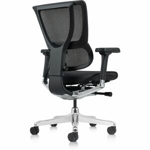 Raynor Ergohuman Xtreme Executive Chair - Mesh Back Material - High Back - Black - Armrest - 1 Each