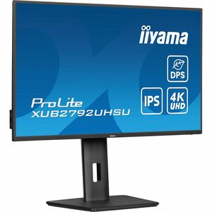 iiyama ProLite XUB2792UHSU-B6 27inch Class 4K UHD LED Monitor - 16:9 - Matte Black