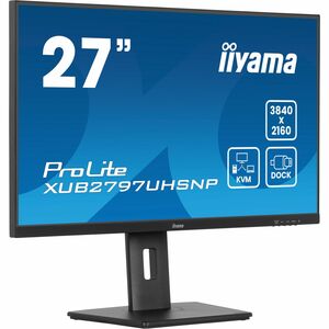 iiyama ProLite XUB2797UHSNP-B1 27inch Class 4K UHD LED Monitor - 16:9 - Matte Black