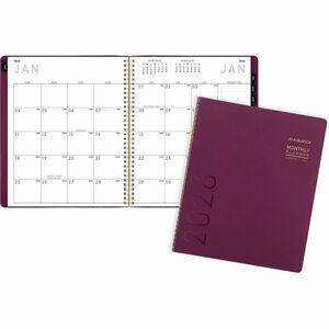 At-A-Glance Contempo Large Monthly Planner - Large - Monthly - 12 Month - January 2026 to December 2026 - 1 Month Double Page Layout - 9" x 11" Sheet Size - 1.93" x 1.75" Bloc