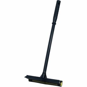 Genuine Joe Window Cleaner/Squeegee Tool - 20" Polypropylene Handle8" Width - Handle, Soft Rubber, Comfort Grip - Black, Yellow - 1Each