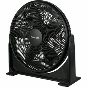 Kenmore 20" Circular Fan - 3 Speed - Quiet Operation - Black