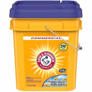 Arm & Hammer Commercial Pwdr Laundry Detergent - For Commercial, Washing Machine, Clothes, Laundry - Powder - 288 oz (18 lb) - Crisp Clean Scent - 290 Loads - Recommended For: