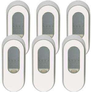 Dial Professional Versa Pouch Dispenser - 15 fl oz Capacity - Locking Mechanism, Tamper Resistant, Vandal Resistant - Light Gray - 6 / Carton