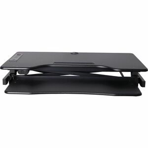 Rocelco Electric Desk Riser & Converter - Up to 31" Screen Support - 40 lb Load Capacity - 21.70" Height x 37.25" Width x 20.50" Depth - Black - For Monitor, Tablet, Smartphon