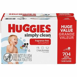 Huggies SimplyClean Frag-Free Wipes