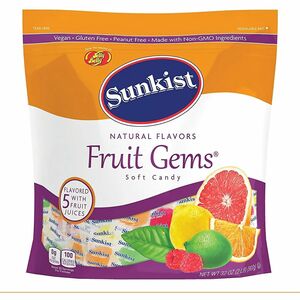 Sunkist Sweets Snack Boxes - Assorted - Individually Wrapped, Gluten-free - 2 lb - 1 / Carton