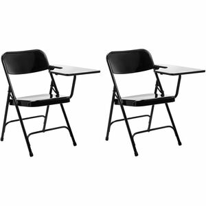 National Public Seating 5200 Series Folding Chair with Tablet Arm