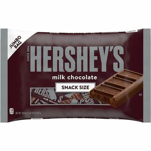 Green Rabbit Hershey's Snack-Size Milk Chocolate - Milk Chocolate - Individually Wrapped - 1.24 lb - 1 / Carton