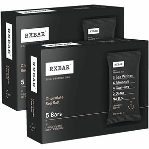 Green Rabbit Chocolate Protein Bars - Gluten-free - Chocolate Sea Salt - 1.83 oz - 2 / Carton
