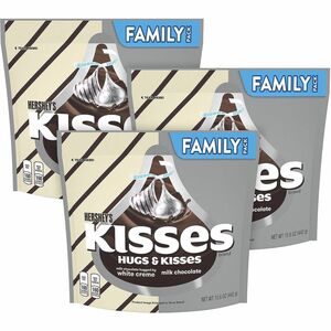 Green Rabbit Hershey's Kisses Hugs&Kisses Assort. - Milk Chocolate - Individually Wrapped - 15.60 oz - 3 / Carton