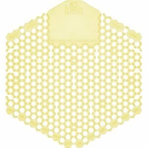 Fresh Products Wave 3D Urinal Screen - Lasts upto 30 Days - Odor Control, Dual Sided Design - 10/Box - 6 / Carton - Citrus