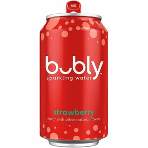 bubly Strawberry Flavored Sparkling Water