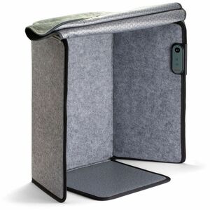 Victor Heetz Foot and Leg Warmer Deluxe - 23" Height x 15.5" Width x 11.5" Depth - Gray - 1 Each