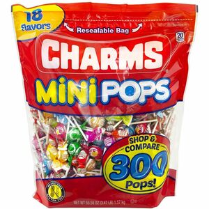 Green Rabbit Charms Mini Blow Pops Lollipops