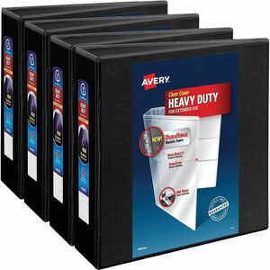 Avery® One Touch Ring Heavy-Duty asse Binder - 3" Binder Capacity - Letter - 8 1/2" x 11" Sheet Size - 670 Sheet Capacity - 3 1/2" Spine Width - 3 x 3" Ring - Fastener: D-Ring