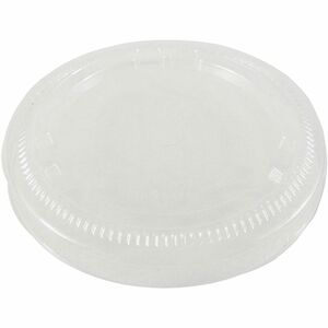 World Centric 12oz-22oz Clear Cold Cup Lids - Round - Polylactic Acid (PLA) - Clear - 20 / Carton